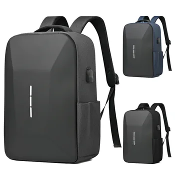 Рюкзак мужской деловой рюкзак водоотталкивающий 15,6-дюймовый компьютерный рюкзак USB перезаряжаемый рюкзак с паролем рюкзак