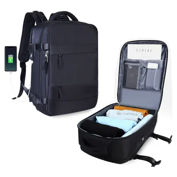 Женский дорожный рюкзак Большой емкости, многофункциональный багаж, легкие водонепроницаемые сумки для ноутбуков, Женская сумка с карманом для обуви