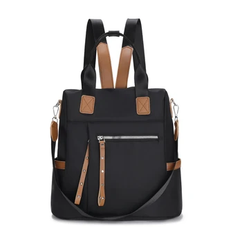 Новая дорожная многофункциональная сумка через плечо, Модный женский рюкзак контрастного цвета, Повседневные дорожные противоугонные сумки-мессенджеры, рюкзак