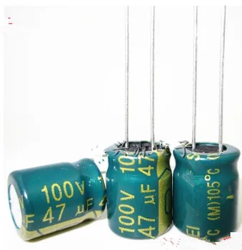 Электролитические конденсаторы 100 В 47 мкФ 47 мкФ 100 В Объем: 10X13 лучшее качество