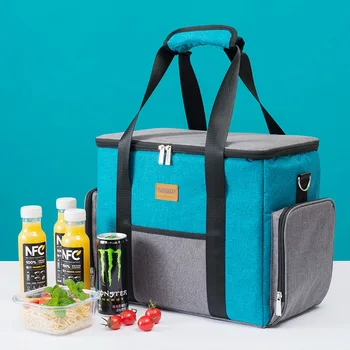 GUMST 2020 Экологическая сумка для ланча большой емкости, коробка, термо-пищевая изолированная сумка для пикника, детская женская изолированная сумка-холодильник, термо-сумка