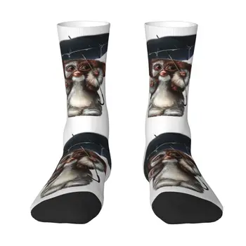 Мужские носки для экипажа Gremlins Mogwai Monster Унисекс с крутым 3D принтом, носки с рисунком ужасов