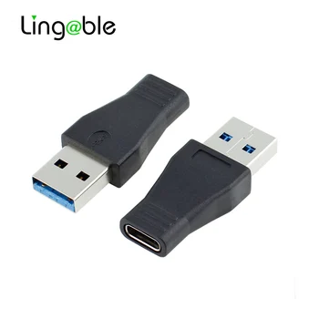 Съемный USB 3.0 A для мужчин и женщин типа C, USB-C, женский адаптер, конвертер, разъем USB C