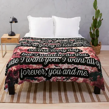 THE NOTEBOOKThrow Одеяло с Вышивкой Одеяло для Дивана Одеяла для Кровати