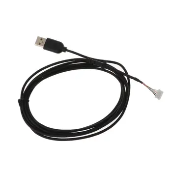 USB-кабель для мыши, шнур для мыши из ПВХ, сменный провод для игровой мыши G102, запасная часть, аксессуар для ремонта