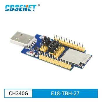 USB-тестовая плата E18-TBH-27 27dBm 2,4 ГГц, Модуль ZigBee CC2530 E18-2G4Z27SI