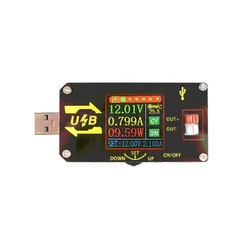 Модуль питания с цветным экраном XY-UDP CNC постоянного напряжения и тока от 5 В до 9 В 12 В 24 В USB Boost