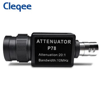 Осциллограф Cleqee P78 20:1 Пассивный Аттенюатор, Аттенюатор сигнала с полосой пропускания 10 МГц, Адаптер BNC 