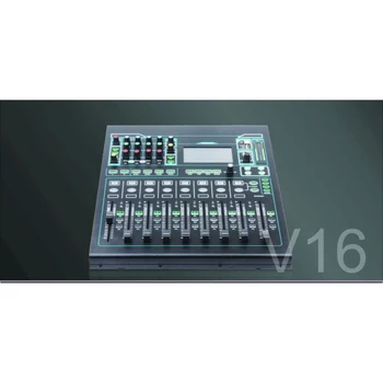 Профессиональная аудиосистема dj-контроллер 16 каналов цифрового аудиомикшера для наружных и внутренних акустических систем