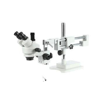 Передний Высокоточный стереомикроскоп с двойной стрелой и 16-мегапиксельной HD-камерой для выполнения ремонтных работ