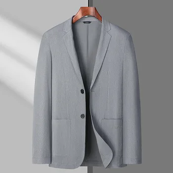 6611-новая корейская модная деловая профессиональная куртка для отдыха, мужской легкий роскошный костюм в стиле Yinglun