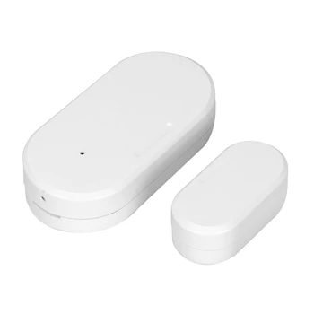 Интеллектуальные контактные детекторы Tuya Zigbee 3.0, датчик безопасности Ворот, двери, окна, датчик Smart Life Home (2 шт.)