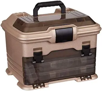 Мультизагрузчик дыма T4, переносной ящик для хранения рыболовных снастей, золотой/