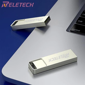 USB флэш-накопитель Reletech T2 16 ГБ, 32 ГБ, 64 ГБ, USB2.0, совместимый с Type-C, для ноутбука, мобильного телефона
