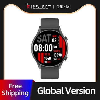 Глобальная версия Kieslect Smartwatch Kr Bluetooth Calling 1,32-дюймовый HD-экран, монитор сердечного ритма, монитор кислорода в крови, Спортивные смарт-часы