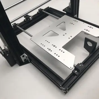 обновление алюминиевого сплава 3D принтер Экструзия Цельнометаллический каркас Полный комплект для Anet A8