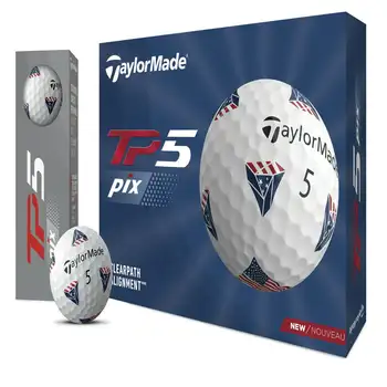 – Мягкие и прочные спортивные мячи для гольфа премиум–качества Мягкие и прочные 12BP TP5 Pix2.0 USA Мячи для гольфа премиум-качества - Высокая производительность