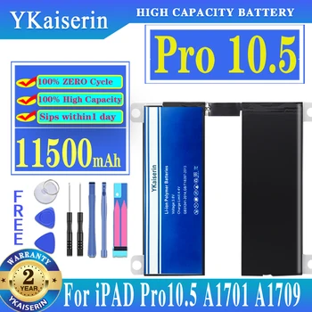 Аккумулятор 11500 мАч Оригинальный YKaiserin Сменный Аккумулятор для iPad Pro 10,5 Pro10.5 A1701 A1709 A1798 A1852 с инструментами