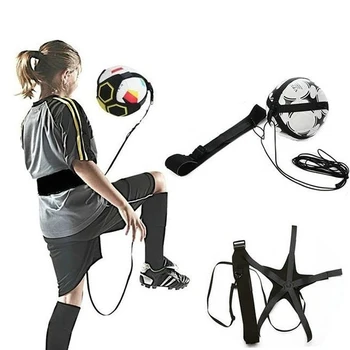 Устройство для футбольного тренировочного пояса, вспомогательный тренировочный пояс для одного человека, оборудование для ударов ногами и фитнеса учащихся начальной школы