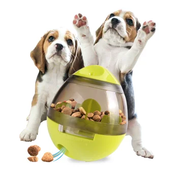 Неваляшка для домашних животных, шарик для еды, головоломка для собак, обучающие игрушки, товары для домашних животных