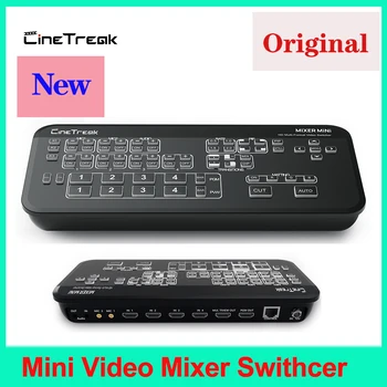 Cinetreak Mixer MiNi FHD, устройство для просмотра прямой трансляции с несколькими режимами просмотра и записи В СРАВНЕНИИ с Blackmagic Design ATEM DeviceWell для Vmix OBS
