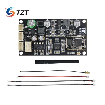 Плата декодера TZT BT5.0 Bluetooth DAC Плата приемника Bluetooth с чипами QCC3034/QCC5125 ES9018K2M/PCM5102A для APTX HD