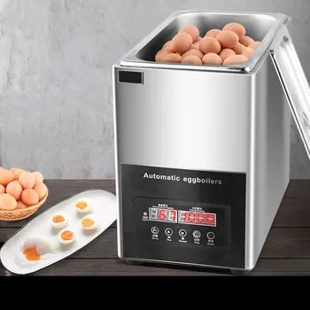 9Л Автоматические Электрические яйцеварки, коммерческая машина для варки яиц на горячем источнике, умная машина для варки яиц всмятку большой емкости