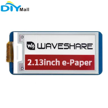 Waveshare 2,9-дюймовый модуль отображения электронной бумаги E-Ink (B) 296 × 128 пикселей, красный / черный / белый, SPI-интерфейс для Raspberry Pi Pico