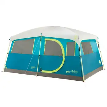 Кемпинговая палатка Tenaya Lake ™ Fast Pitch ™ на 8 персон со шкафом, светло-голубая менструальная грелка, Грелка для менструального цикла