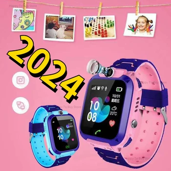 Детские смарт-часы Q12, SOS, Умные часы для детей, фото местоположения SIM-карты, фунтов, Водонепроницаемый подарок для мальчиков и девочек для IOS Android