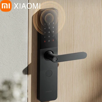 Xiaomi Smart Интеллектуальный Дверной замок E10 Type-c Длительный срок службы батареи Bluetooth NFC Точная идентификация отпечатков пальцев Пароль Дверной звонок