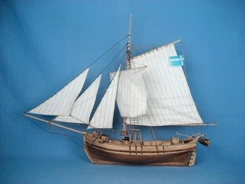 Модель NIDALE в масштабе 1/50 классическая модель парусной лодки Швеция комплект моделей яхт