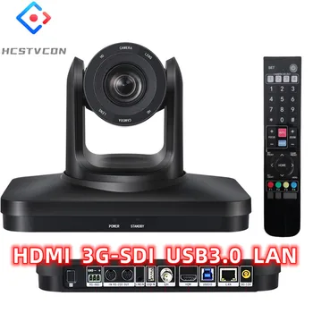 Конференц-PTZ-камера с 20-кратным/30-кратным оптическим зумом с USB3.0 3G-SDI HDMI LAN HD 1080P 60 кадров в секунду для трансляции на YouTube в церковной школе