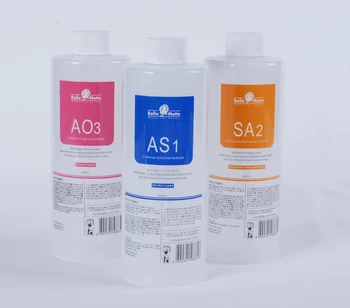 Набор Aqua Peeling Solution Beautiful Voices AS1 + SA2 + AO3 Hydra для дермабразии 400 мл/бутылка