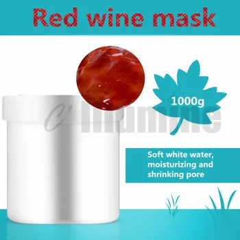 Полифенолы красного вина Антивозрастная маска для Сна 1000 г Воды, увлажняющая поры Салон красоты