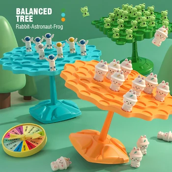 Сбалансированное дерево, Детская Настольная игра, Набор интерактивных игрушек, игрушки Монтессори, Интерактивная игра для родителей и детей, Настольные развивающие игрушки