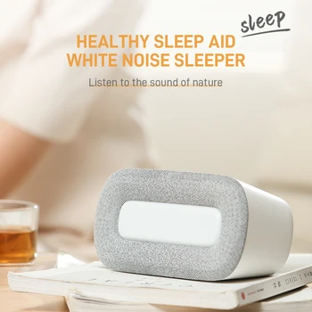 Аппарат для терапии сна с белым шумом, успокаивающие звуки, помощник при бессоннице, Шумоподавитель для дома, офиса, детей и взрослых