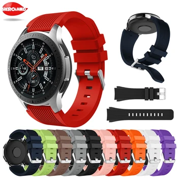 Для Samsung Galaxy Watch 46 мм Ремешок gear S3 Для huawei Watch GT Браслет Для Xiaomi Huami Amazfit GTR 47 22 мм Ремешок Для спортивных Часов