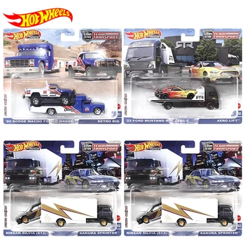Оригинальные Hot Wheels Premium Car Culture Team Транспортные Средства 1/64, Отлитые под давлением Nissan Silvia Sakura Sprinter Boy Toy для Детей