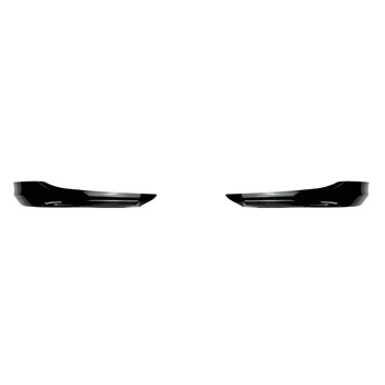 Для 3-серийных E90 E91 320I 330I 2009-2012 Глянцевый Черный Передний бампер, угол наклона губ, диффузор, Сплиттер, протектор спойлера