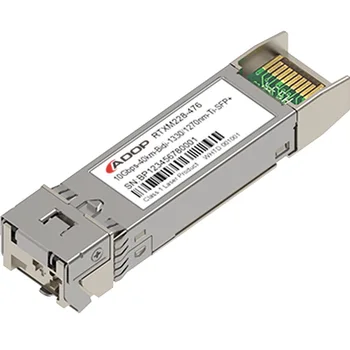 ADOP для Cisco SFP-10G-BX100U Совместимый 10GBASE-BX100-U BiDi SFP + 1490nm-TX/1550nm-RX 100 км DOM симплексный LC SMF трансивер