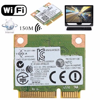 Bluetooth V4.0 Wifi Беспроводная мини-карта PCI-Express Для Atheros AR5B225 DELL DW1703 CN-0FXP0D