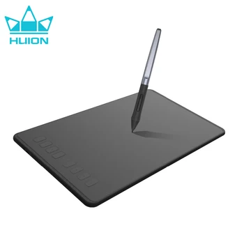 Графический планшет HUION 9 Дюймов H950P с 8 Нажатиями Клавиш, Цифровой планшет для рисования ручкой с 8192 уровнями, Функция наклона стилуса без батареи