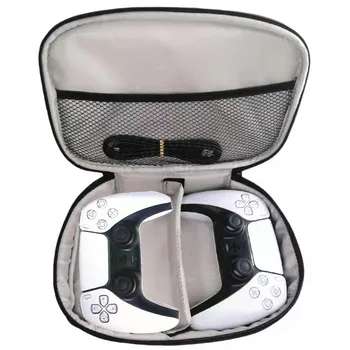 Портативный чехол для переноски контроллера PS5, водонепроницаемая сумка, Противоударная сумка для хранения геймпада Playstation 5 Dualsense