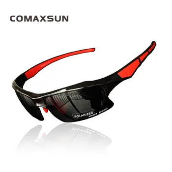COMAXSUN Профессиональные поляризованные Велосипедные очки, Велосипедные очки Для мужчин И женщин, Велосипедные очки для спорта на открытом воздухе, солнцезащитные очки UV 400 128