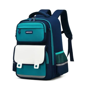 Новая школьная сумка для учеников начальной школы, защита позвоночника для мальчиков и девочек, сверхлегкий рюкзак без нагрузки