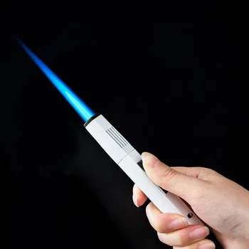2022 Jobon Jet Flame Факел Зажигалки Кухонные Металлические Ветрозащитные Зажигалки Для Барбекю На открытом Воздухе Бутановые Газовые Зажигалки Мужской Подарок