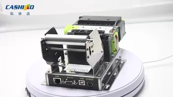 Cashino KP-300 80 мм модуль принтера билетов для киоска, автоматический резак, встроенный термопринтер чеков для АЗС