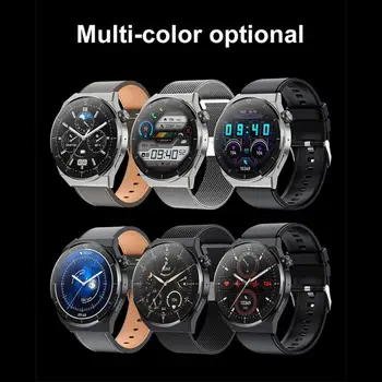 Беспроводная зарядка Smartwatch Часы Ip68 Водонепроницаемые Спортивные часы с сенсорным управлением Поддержка Ai Голосовой интеллект Смарт-часы Smart