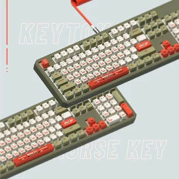 1 Комплект Клавишных Колпачков с Азбукой Морзе OEM Profile Custom PBT Ball Keycap Для Механической клавиатуры С подсветкой GK64 GK61 Anne Pro 2 GH60 Redragon